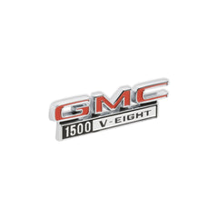 BROTHERS C/K Fender Badge Pair - GMC 1500 V-EIGHT pn 04-597