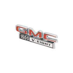 BROTHERS C/K Fender Badge Pair - GMC 1500 V-EIGHT pn 04-597