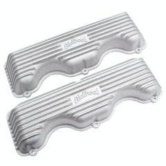 Edelbrock 41409 V/C CLASSIC FINNED ALUM CHEVY 348/409 SATIN
