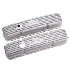 Edelbrock 41439 V/C CLASSIC ALUM SBC BREATHER HOLE SATIN