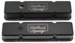 Edelbrock 41733 V/C VICTOR SERIES SBC TALL DIE CAST ALUM BLK POWDER COAT TEXTURE FINISH