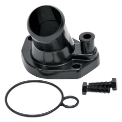 Edelbrock 48143 Water Neck, Steel, Black, Ford, Small Block Windsor