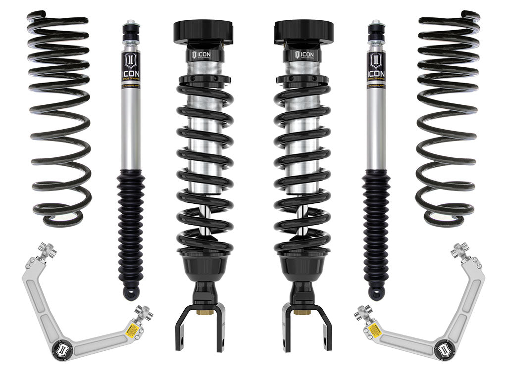 ICON Vehicle Dynamics K213112 2-3 Stage 2 Suspension System with Billet Upper Control Arm