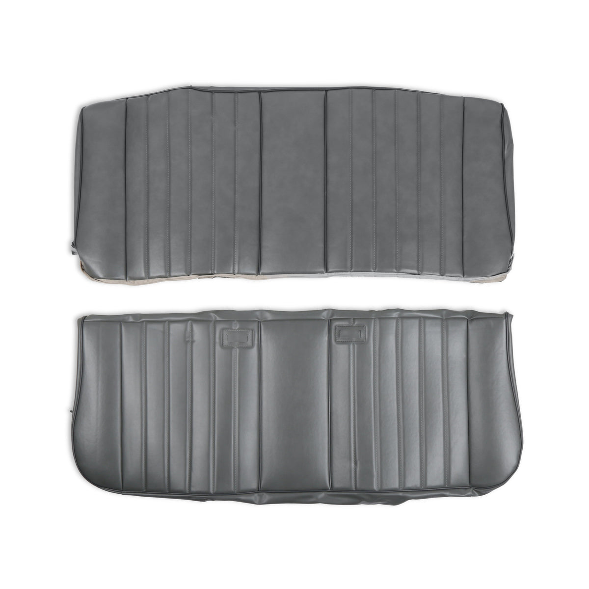 BROTHERS C/K Seat Upholstery Kit - Standard Pleat Vinyl - Charcoal pn 05-309