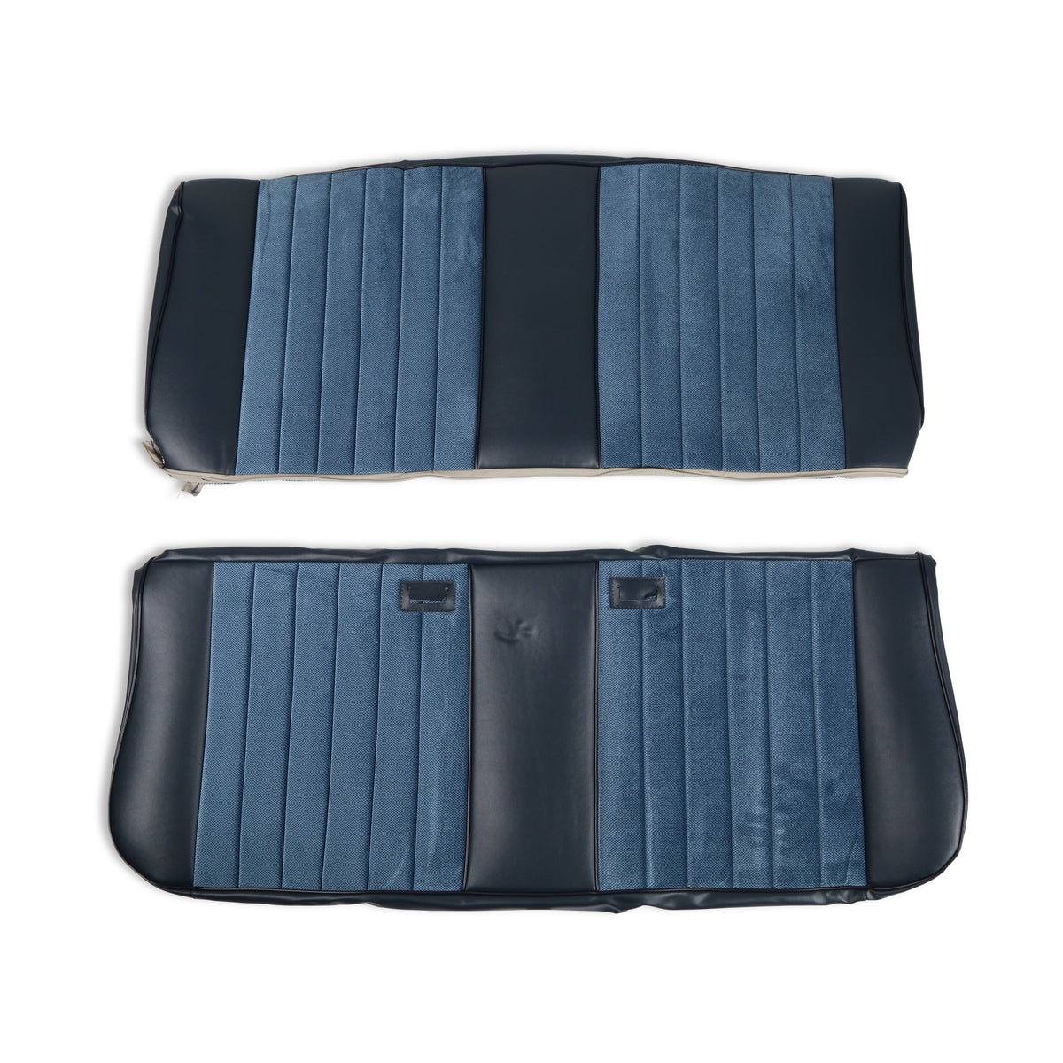 BROTHERS C/K Seat Upholstery Kit - Standard Pleat Cloth/Vinyl - Navy pn 05-312