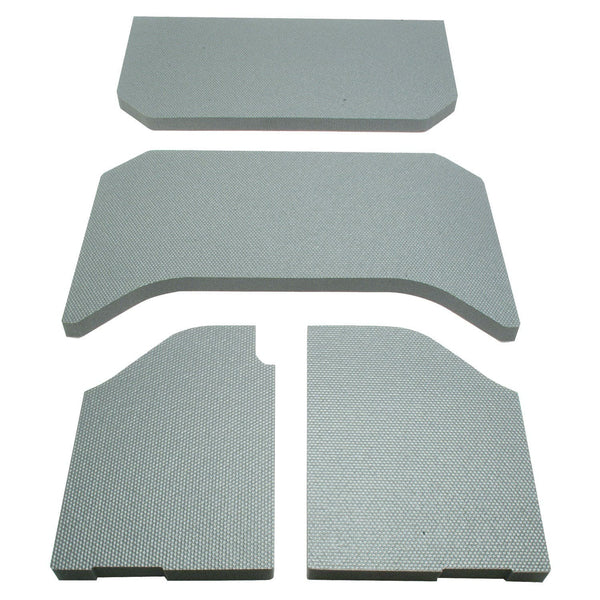 Design Engineering, Inc. 50139 Jeep Wrangler Sound Deadening Headliner 4-Door-4 piece Gray