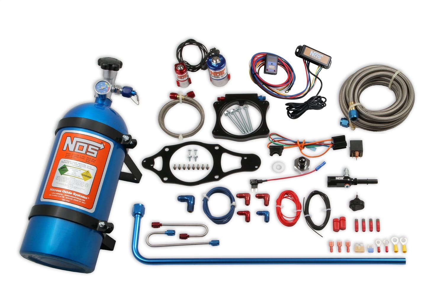 NOS 05159NOS 6TH GEN CAMARO N2O KIT,10LB,BLUE/RED