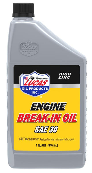 Lucas OIL SAE 30wt Break-in Oil 10631