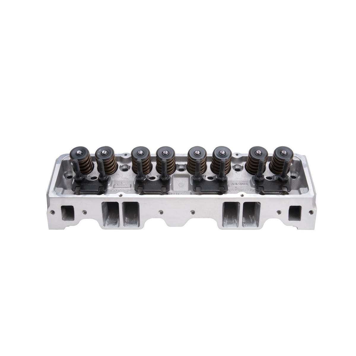 Edelbrock 60895 CYL HEAD SBC PERF PRM 64cc STRAIGHT SPARK PLUG FOR HYD ROLLER CAM COMPLETE
