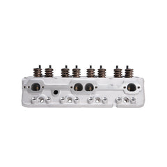 Edelbrock 60895 CYL HEAD SBC PERF PRM 64cc STRAIGHT SPARK PLUG FOR HYD ROLLER CAM COMPLETE