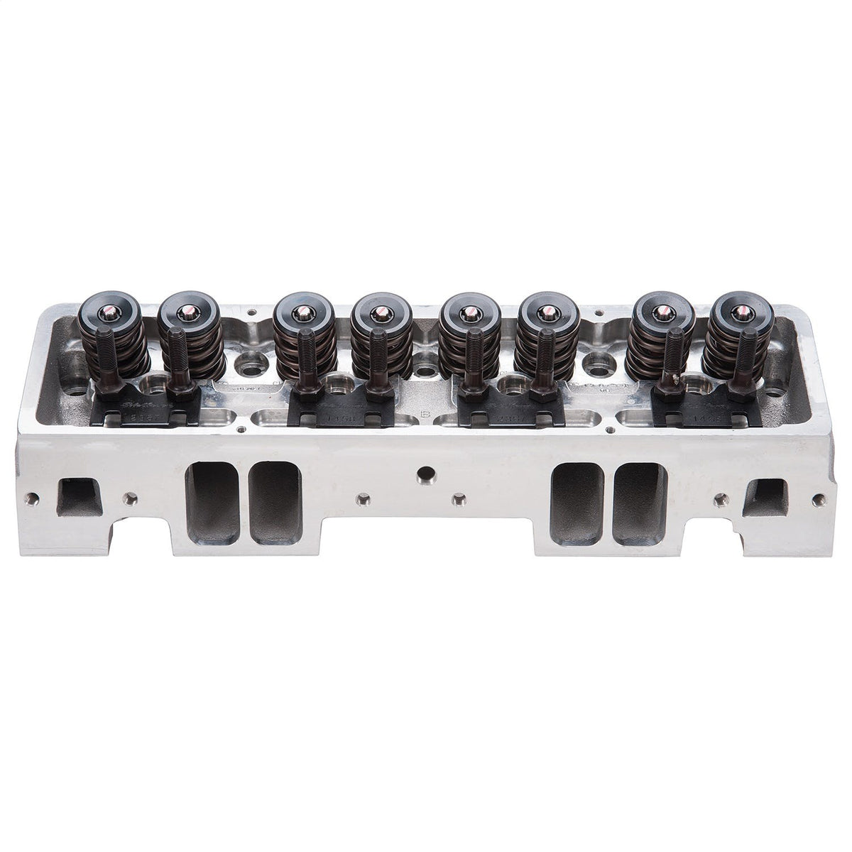 Edelbrock 61259 CYL HEAD SBC 23 DEG VICTOR JR 220cc COMPLETE FOR SOLID ROLLER CAM