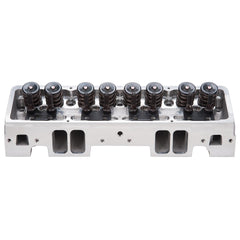 Edelbrock 61259 CYL HEAD SBC 23 DEG VICTOR JR 220cc COMPLETE FOR SOLID ROLLER CAM