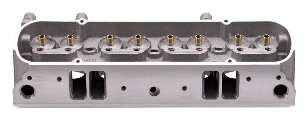 Edelbrock 61569 CYL HEAD PERF CNC D-PORT FOR PONTIAC ENGINES 87CC CHAMBERS SINGLE BARE