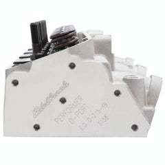 Edelbrock 61595 CYL HEAD PONTIAC PERF CNC D-PORT 72cc FOR HYD ROLLER CAM COMPLETE