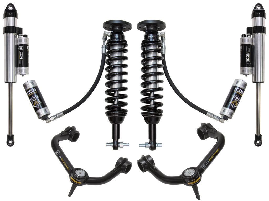ICON Vehicle Dynamics K93095T 1.75-3 Stage 5 Suspension System with Tubular Upper Control Arm