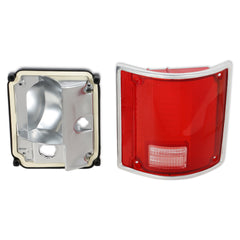 BROTHERS C/K Tail Lamp Lens & Housing - w/ Chrome Trim - RH pn 07-110