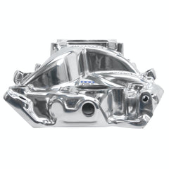 Edelbrock 75611 POLISHED (NR) PERFORMANCE RPM AIR-GAP B/B CHEVY OVAL