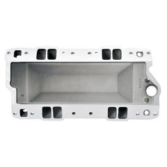 Edelbrock 75013 INTAKE MANIFOLD PERF RPM AIR GAP SB CHEV. W/BLK POWDER COAT FINISH