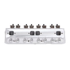 Edelbrock 77589 CYL HEAD, VICTOR JR 64cc SBC COMPLETE FOR FLAT TAPPET CAMSHAFT