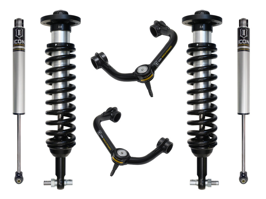 ICON Vehicle Dynamics K93122T 0-3 Stage 2 Suspension System with Tubular Upper Control Arm