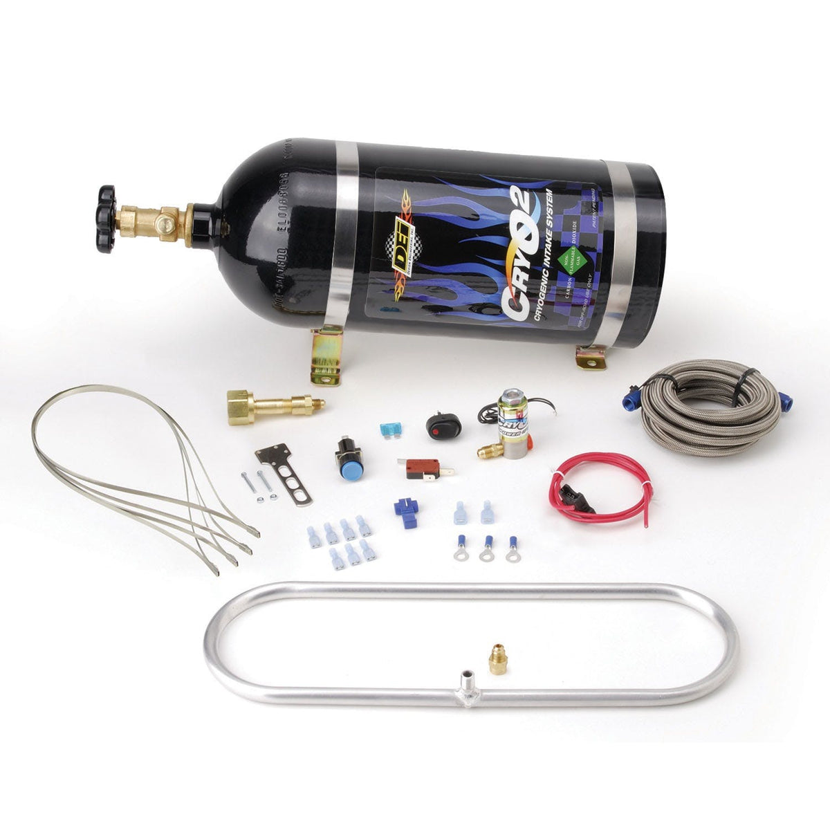 Design Engineering, Inc. 80108 Intercooler Sprayer Kit w/10 lb.Tank, Install Kit and 16 x 5 Sprayer