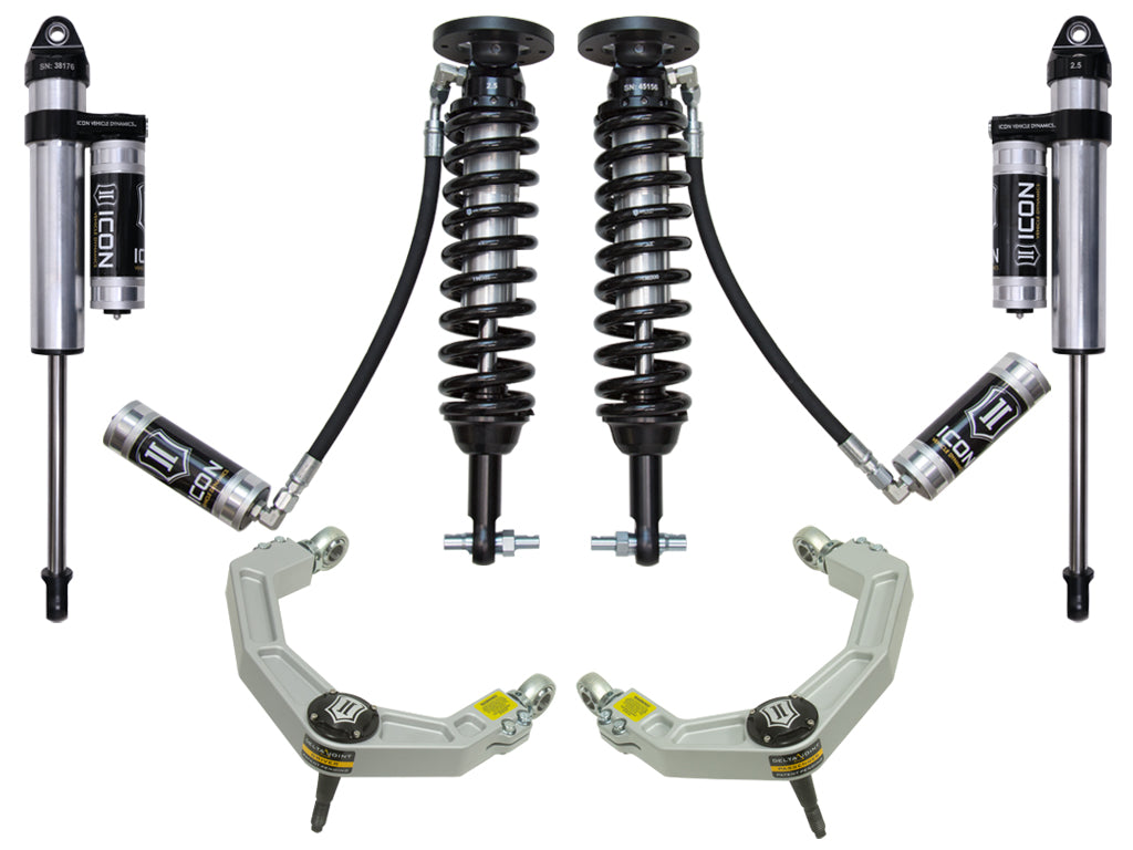 ICON Vehicle Dynamics K93084 2-2.63 Stage 4 Suspension System with Billet Upper Control Arm