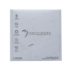 Diamond Audio 6-Channel LOC Series Line-Output Converter (6 In/6 Out) LOC66