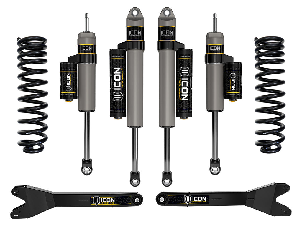 ICON Vehicle Dynamics K62562R 2.5 inch Stage 2 Suspension System W/ Radius Arms