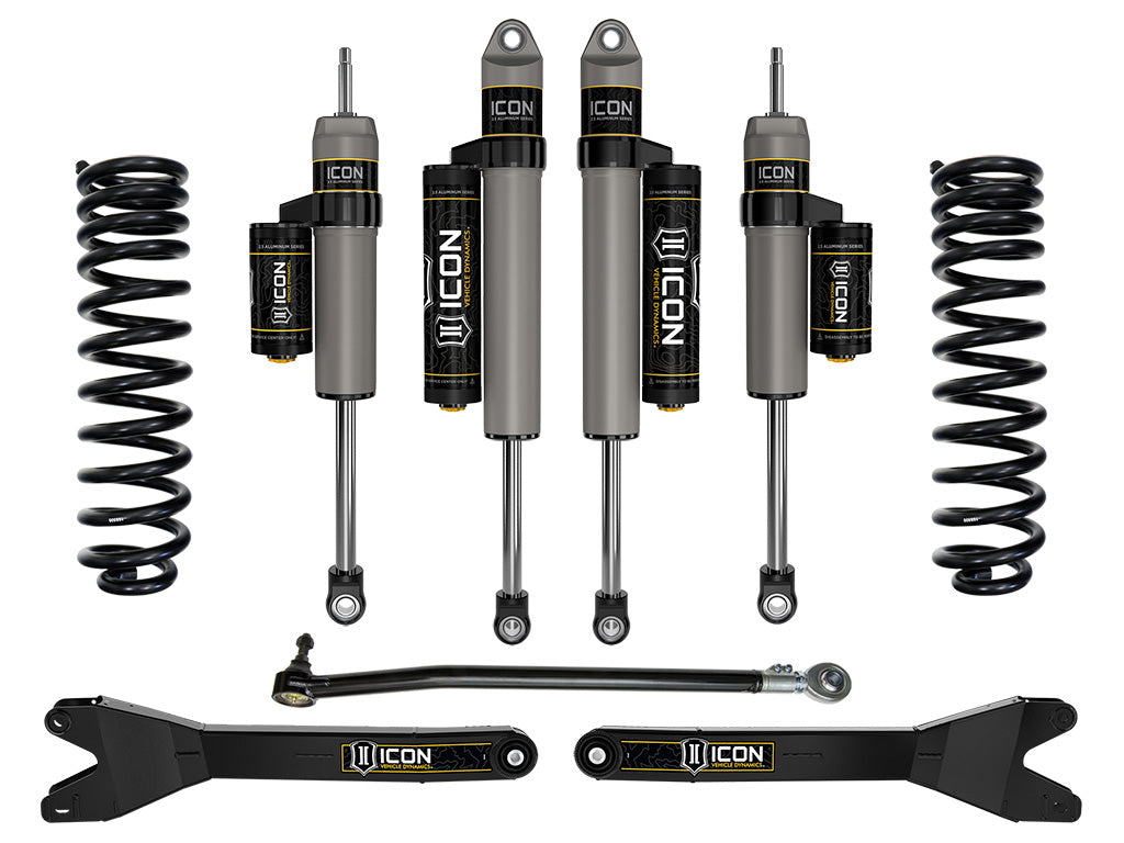 ICON Vehicle Dynamics K62563R 2.5 inch Stage 3 Suspension System W/ Radius Arms