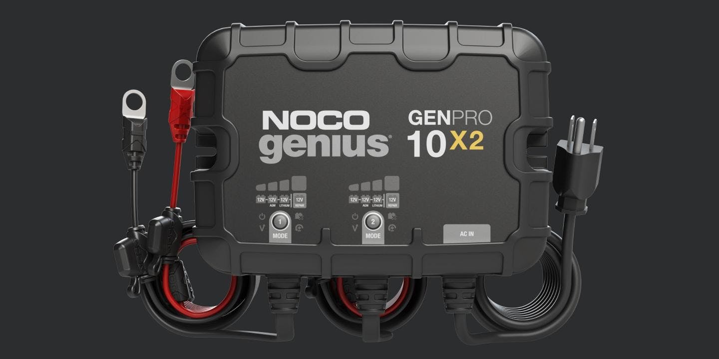 NOCO GENPRO10X2 2-Bank 20A Onboard Battery Charger