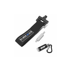 NRG Innovations Tow Straps Bolt In - Car specific TOW-130BK