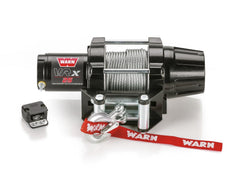 WARN 101025 VRX 25 Wire Rope Winch; Black