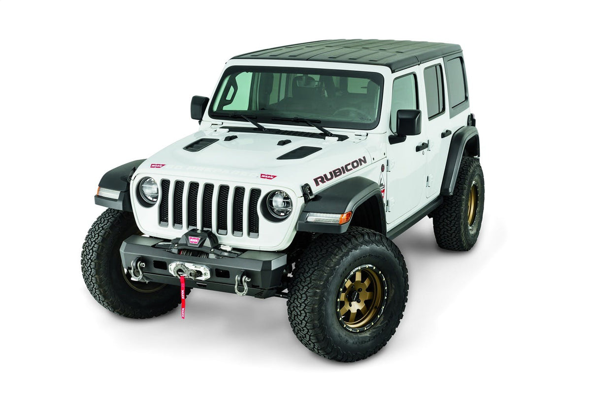 WARN 101325 Winch Ready Elite Series Front Stubby Bumper