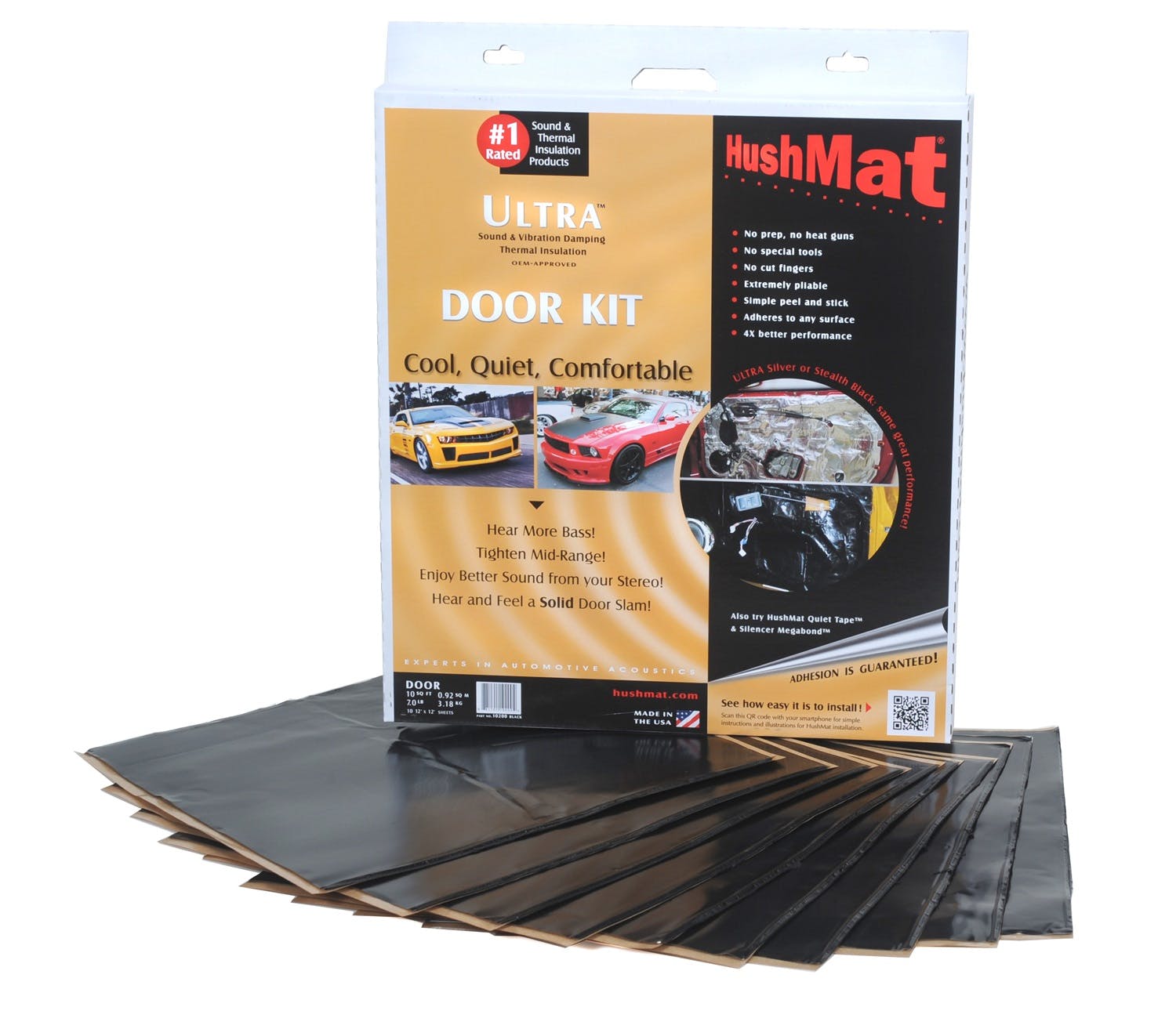 Hushmat 661613 Door Custom Insulation Kit