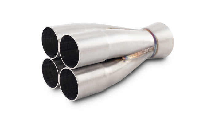 Vibrant Performance - 10301 - 4-1 Merge Collector, 1.625 in. Inlet I.D.; Merge O.D. - 2.00 in.; Outlet O.D. - 2.50 in.