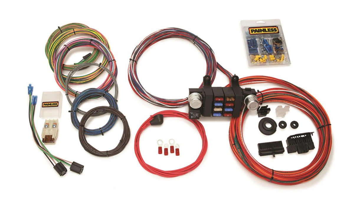 Painless 10308 18 Circuit Modular T-Bucket Harness