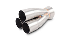 Vibrant Performance - 10338 - 3-1 Merge Collector, 2.00 in. Inlet I.D.; Merge O.D. - 2.50 in.; Outlet O.D. - 3.00 in.