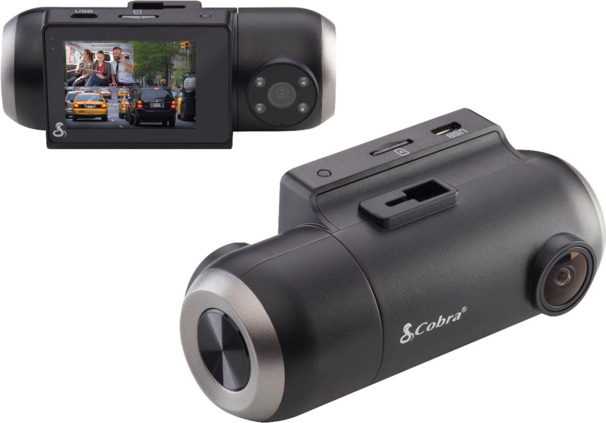 COBRA Dual-View Smart Dash Cam SC201