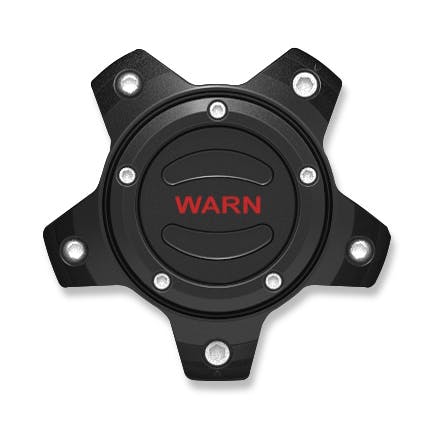 WARN 106683 ACC Center Cap Wheel Black Red