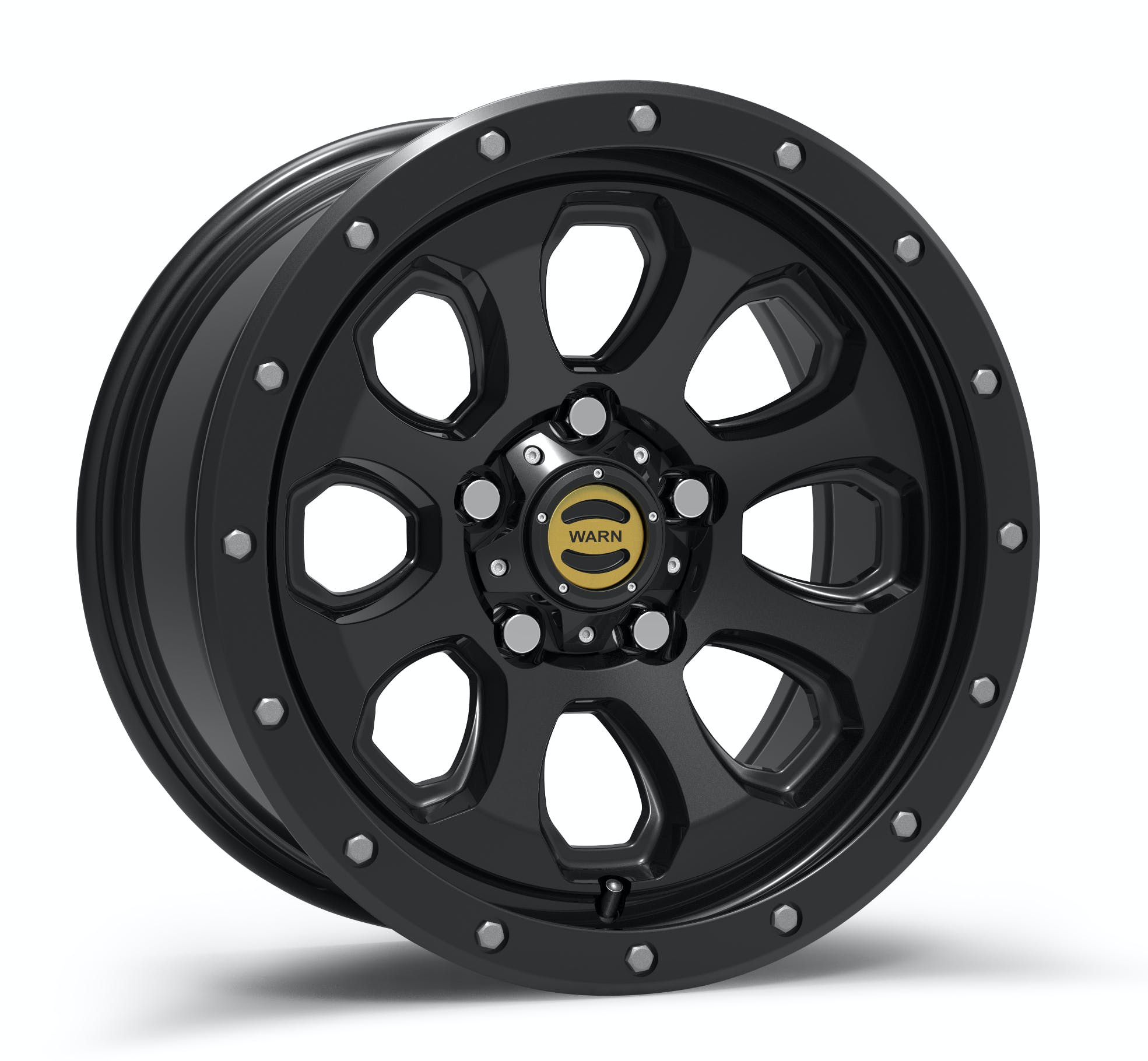 WARN 106685 Epic Wheel Moonsault 17x8.5, 5x5, ET0, Black