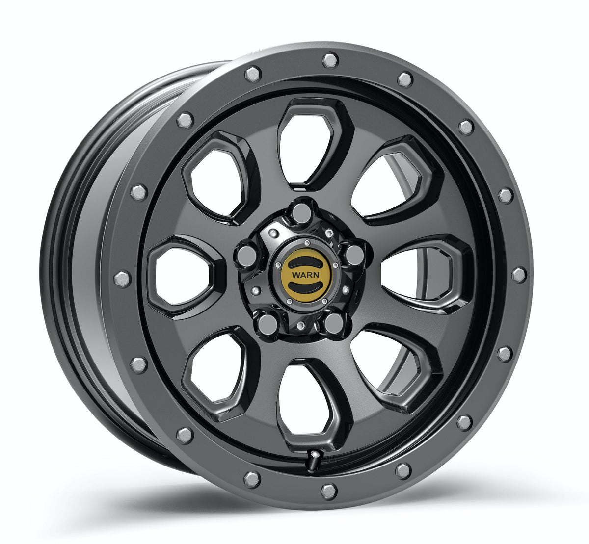 WARN 106686 Epic Wheel Moonsault 17x8.5, 5x5, ET0, Gunmetal