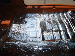 Hushmat 10800 Super Bulk Kit has 9 black sheets of 18x32 in Ultra. Total 36 sqft.