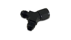 Vibrant Performance - 10905 - 90 Degree Y Adapter, Female Size: -8 AN; Dual Male Size: -6 AN