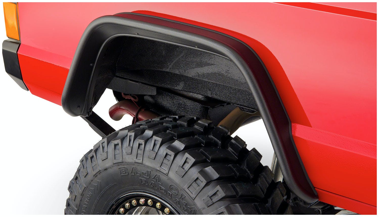 Bushwacker 10922-07 Flat Style Jeep Fender Flares, 4pc