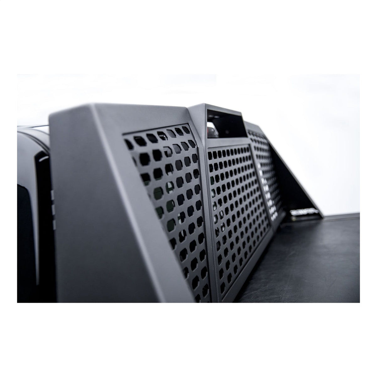 ARIES 1110110 Switchback Black Aluminum Headache Rack, Select Chevrolet Silverado, GMC Sierra