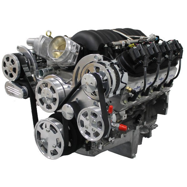 BluePrint Engines 376 ci GM LS style proseries engine - dressed longblock w/ EFI and pulley kit  PSLS3760CTFK