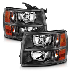 AnzoUSA 111393 Crystal Headlights Black