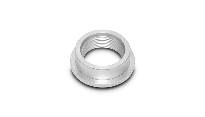Vibrant Performance - 11166 - Female -20AN Aluminum Weld Bung (1-5/8 in. - 12 Thread; 2.5 in. Flange OD)