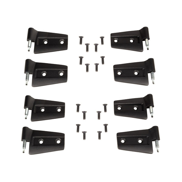 Rugged Ridge 11202.32 Door Hinge Kit, 8 Piece