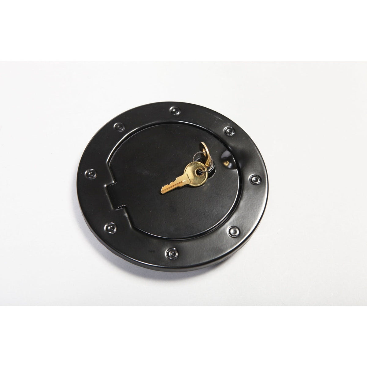 Rugged Ridge 11229.03 Locking Gas Cap Door; Black; 07-17 Jeep Wrangler JK
